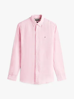 miesten kauluspaita, PIGEMENT DYED LINEN SOLID><noscript><img width=