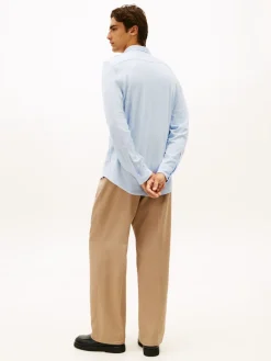 miesten kauluspaita KNIT PIQUE FEATHERWEIGHT SHIRT,>Tommy Hilfiger Discount