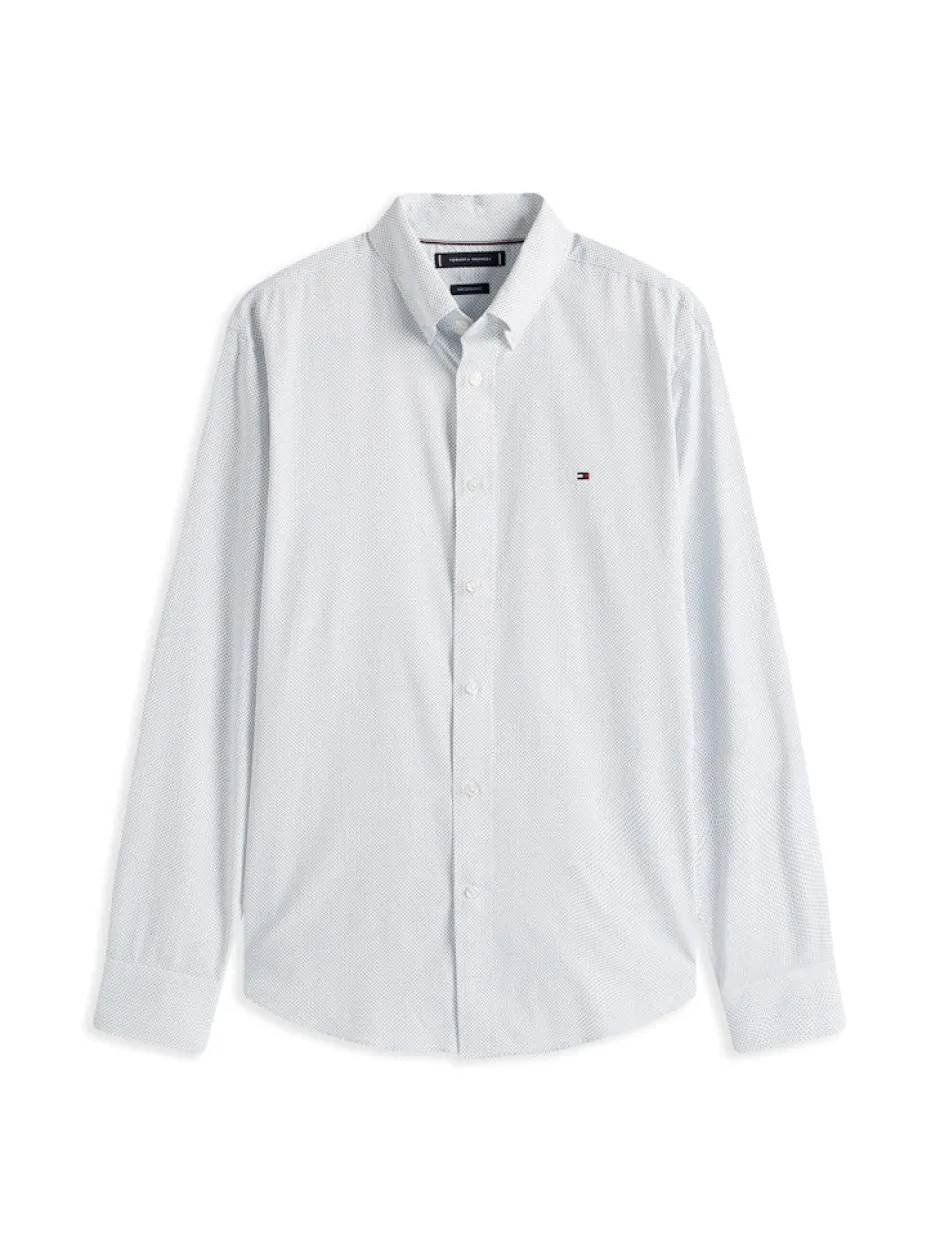 miesten kauluspaita, PERFORMANCE PRINT SHIRT>Tommy Hilfiger Outlet