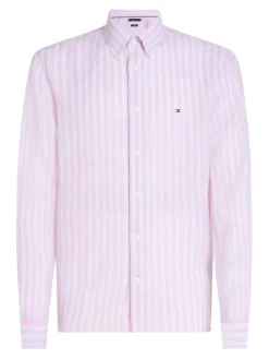 miesten kauluspaita, LINEN ESSENTIAL STRIPE><noscript><img width=