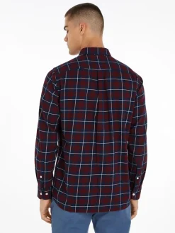 Miesten Kauluspaita, BRUSHED EASY CHECK>Tommy Hilfiger Hot