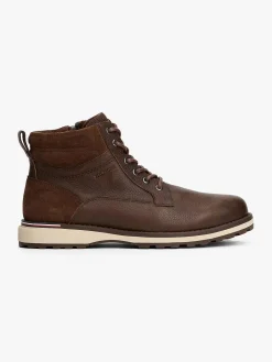 miesten kengät, CORPORATE W LEATHER LACE BOOT>Tommy Hilfiger Best