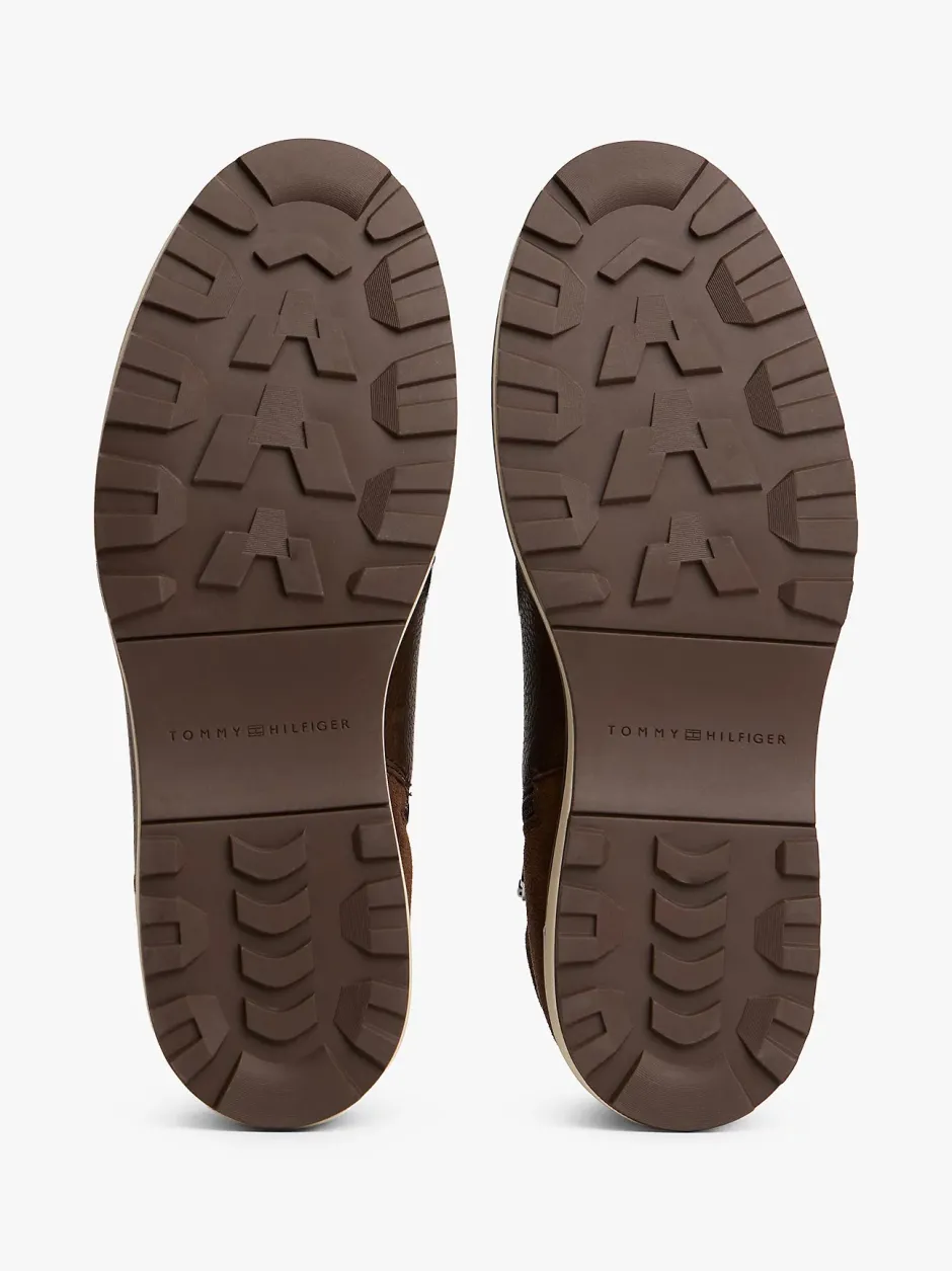 miesten kengät, CORPORATE W LEATHER LACE BOOT>Tommy Hilfiger Best