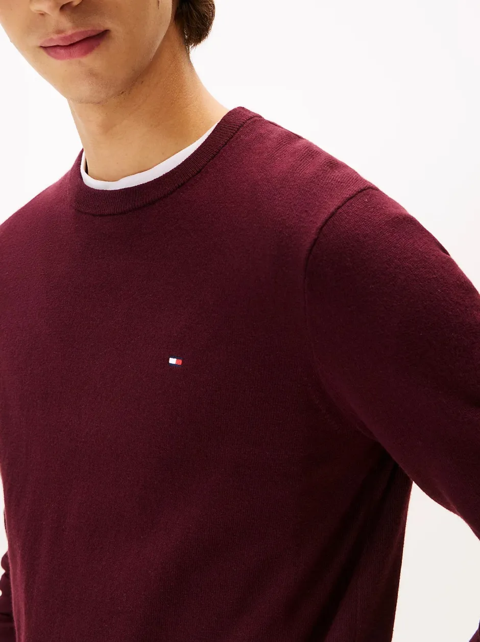 miesten neule, PIMA ORG CTN CASHMERE CREW NECK>Tommy Hilfiger Hot