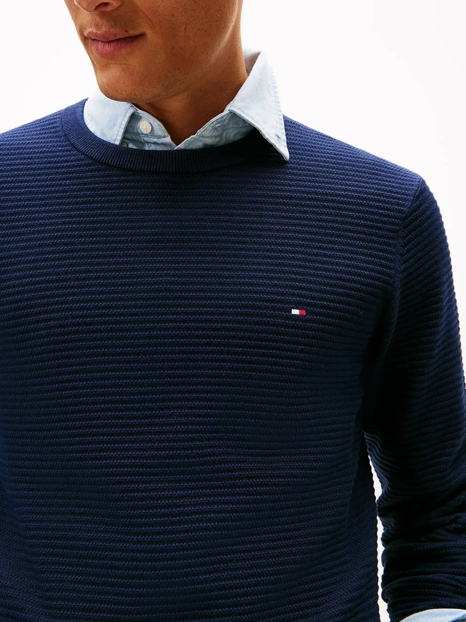 miesten neulepusero Seasonal Structure CNeck,>Tommy Hilfiger