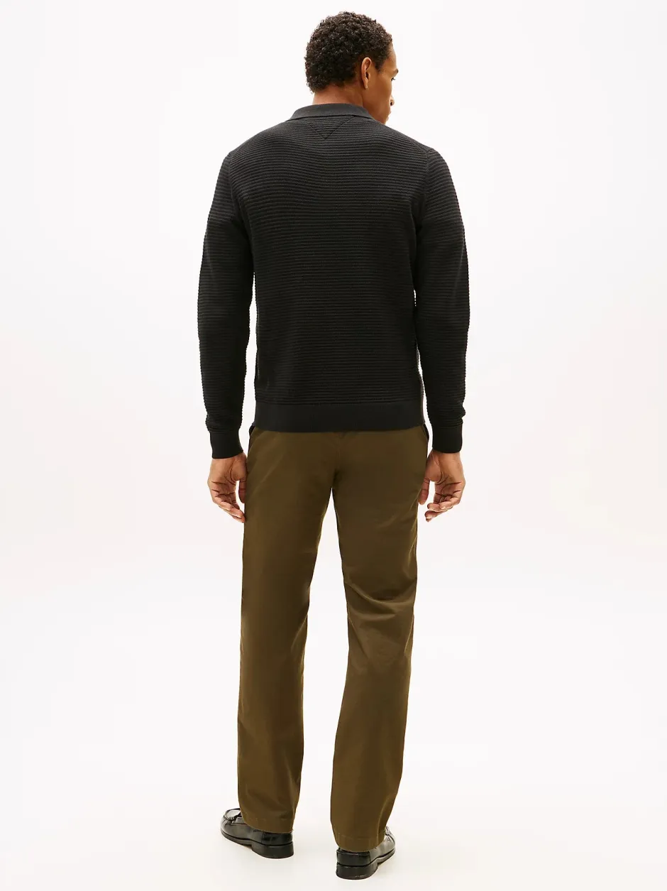 miesten neuletakki Seasonal Structure Zip Thru Polo,>Tommy Hilfiger New