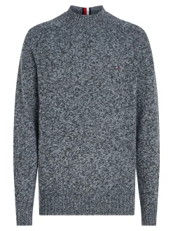 Miesten Neule, K MULTI HTR MERINO MOCK NK><noscript><img width=