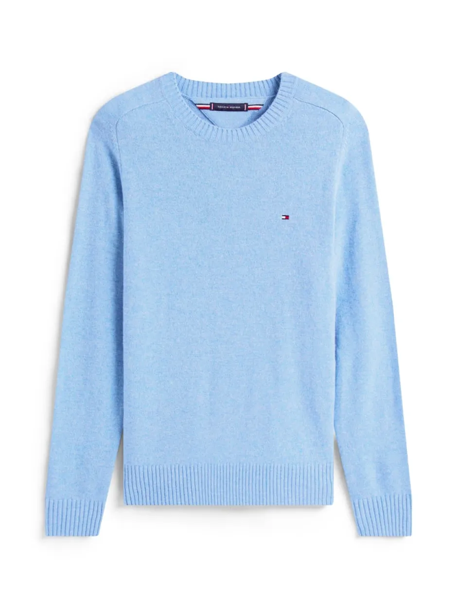 miesten neulepusero, CLAMBSWOOL CREW NECK>Tommy Hilfiger Discount