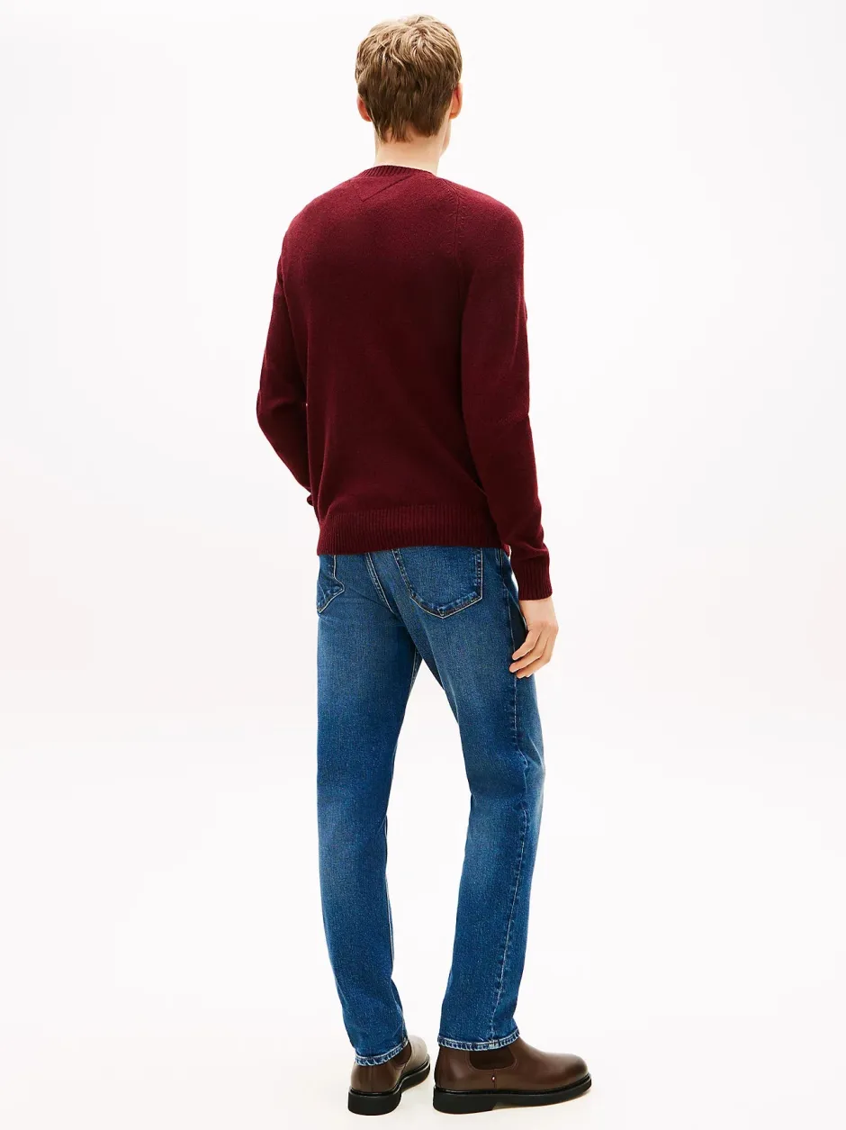 miesten neulepusero CLAMBSWOOL CREW NECK,>Tommy Hilfiger