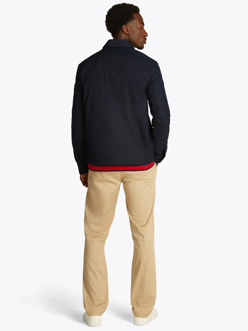 miesten paita, C0TT0N NYLON SHIRT JACKET>Tommy Hilfiger Outlet