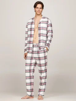 Miesten Pyjamasetti, LS FLANNEL PJ SHIRT SET>Tommy Hilfiger Outlet