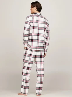 Miesten Pyjamasetti, LS FLANNEL PJ SHIRT SET>Tommy Hilfiger Outlet
