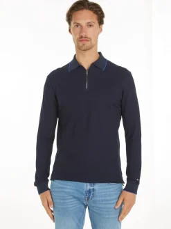 Miesten Slim Fit -paita, DC STRCUTURE LS POLO>Tommy Hilfiger