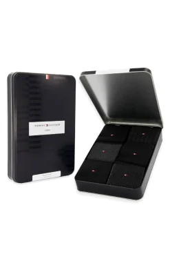 Miesten Sukat, MEN SOCK TIN GIFT BOX 6 PACK>Tommy Hilfiger Hot
