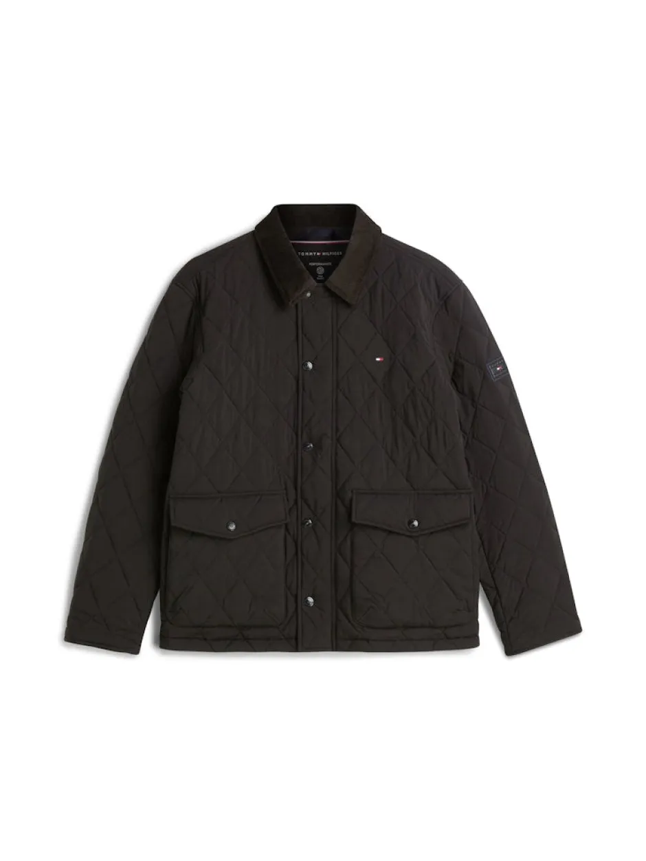 miesten tikkitakki Diamond Quilted Jacket,>Tommy Hilfiger Clearance