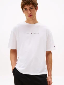 miesten t-paita, SS TEE CONT LOGO>Tommy Hilfiger Discount