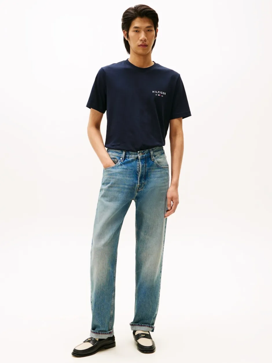 miesten t-paita Brand Love Small Hilfiger Tee,>Tommy Hilfiger Outlet