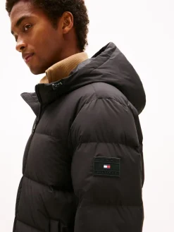 miesten untuvatakki, DOWN HOODED PUFFER JKT><noscript><img width=