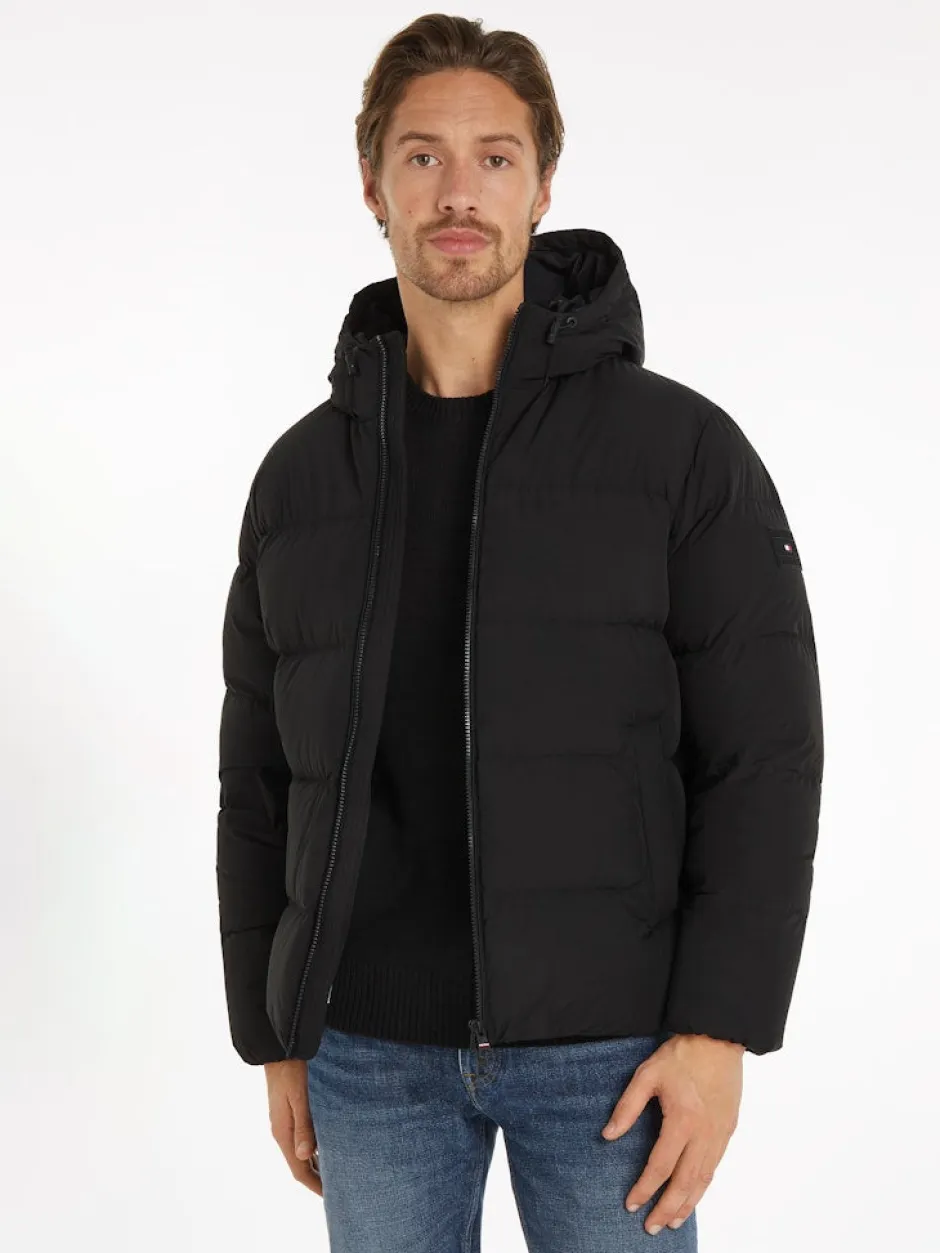 Miesten Untuvatakki, K DOWN HOODED PUFFER>Tommy Hilfiger Outlet