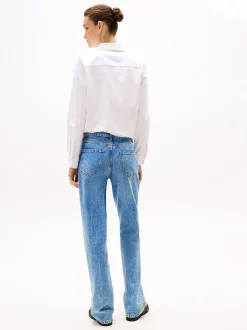naisten farkut, RELAXED BOOTCUT HW ALI Indigo><noscript><img width=