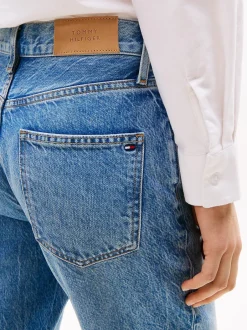 naisten farkut, RELAXED BOOTCUT HW ALI Indigo><noscript><img width=