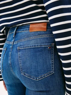 naisten farkut, FLO WIDE LEG JEANS Indigo><noscript><img width=