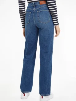 naisten farkut, RELAXED STRAIGHT HW JANE Indigo>Tommy Hilfiger Best