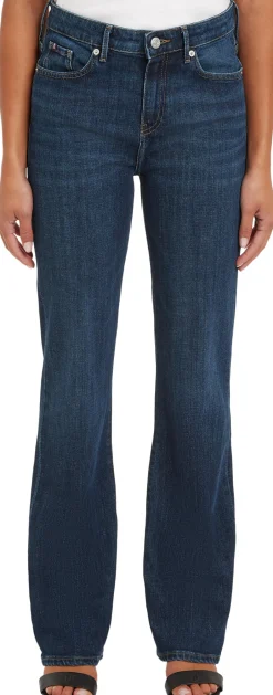 naisten farkut, BOOTCUT RW DARK BLUE>Tommy Hilfiger Discount