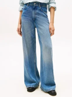 naisten farkut, LANA WIDE LWG Indigo>Tommy Hilfiger Sale