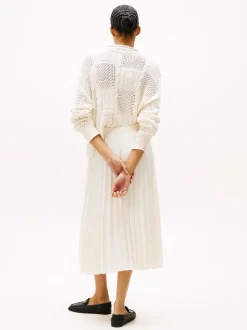 naisten hame, FLUID PLEATED PULL ON MIDI SKIRT><noscript><img width=