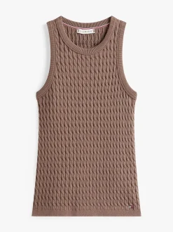 naisten hihaton neule, CO CABLE FINE SLIM SWEATER><noscript><img width=