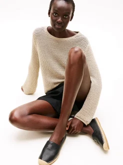 naisten kengät, TH LOGO LEATHER ESPADRILLE><noscript><img width=