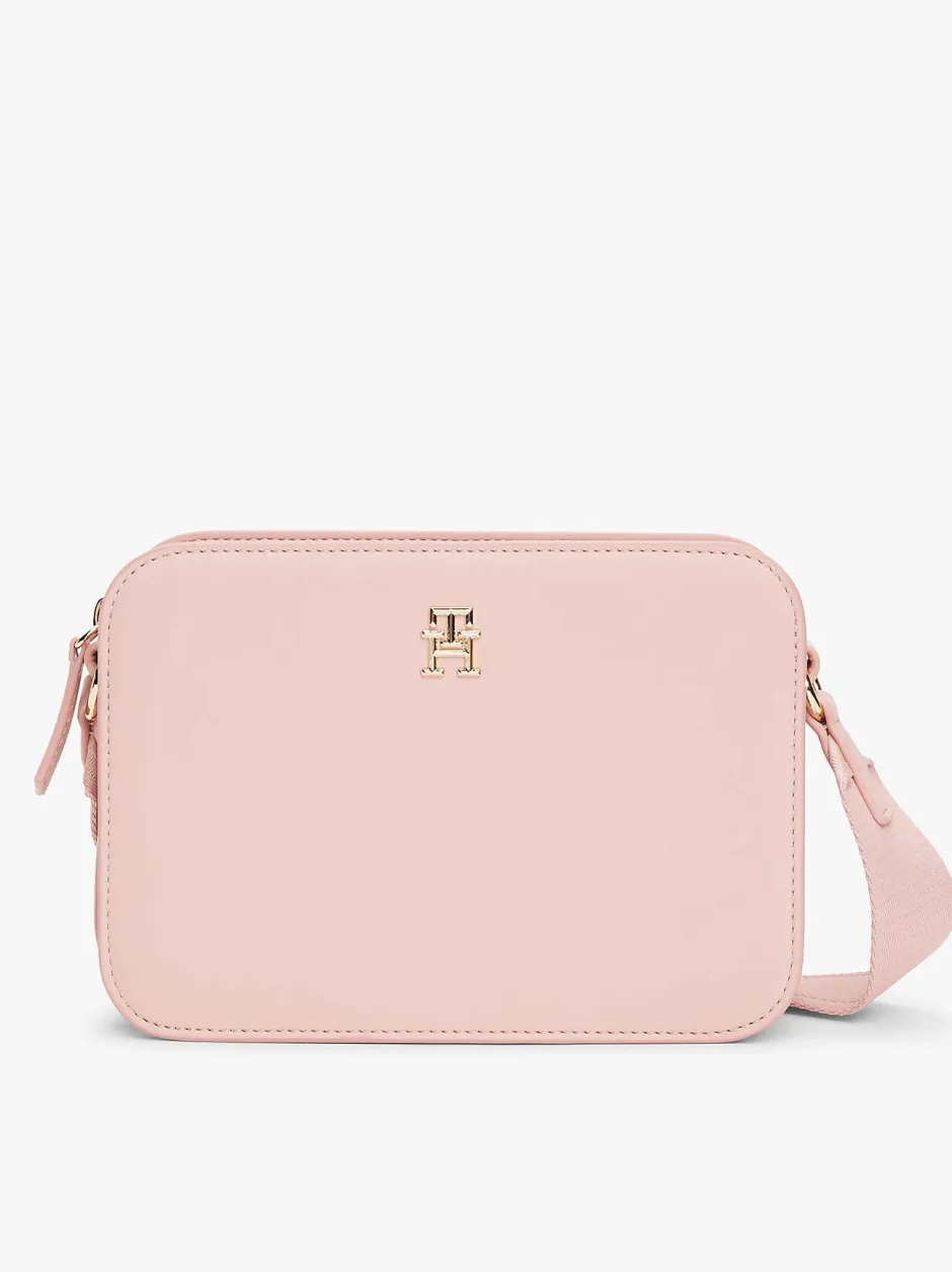 naisten käsilaukku, TH LOGOTAPE CAMERA BAG>Tommy Hilfiger New