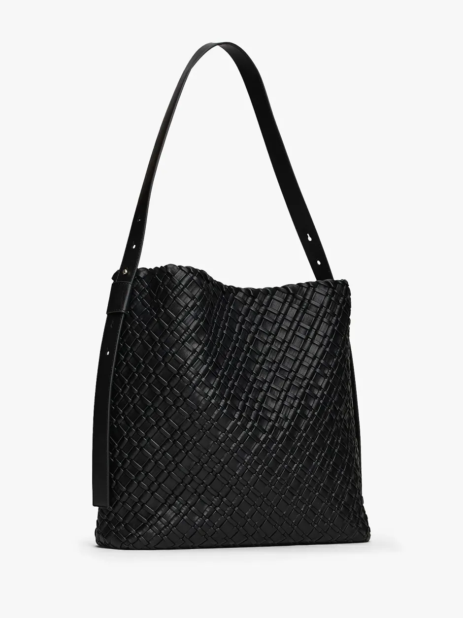 naisten laukku TH BRAIDED MAXI HOBO,>Tommy Hilfiger Hot