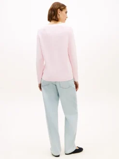 naisten neulepusero Cardi Fine GG LS Boat Neck Sweater,>Tommy Hilfiger Hot