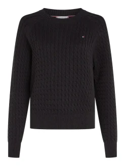 naisten neule, CO MINI CABLE C-NECK SWEATER><noscript><img width=