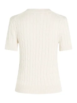 naisten neule, CO CABLE MID GG SS C-NK SWEAT><noscript><img width=