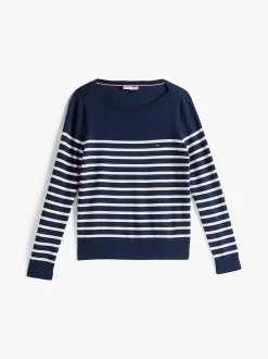 naisten neule, CO JERSEY STITCH LS BOATNECK SWEATER><noscript><img width=