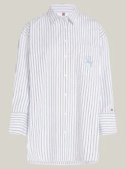 naisten paitapusero, STRIPE LOOSE FIT SHIRT><noscript><img width=