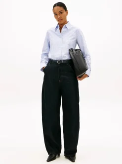 naisten paitapusero Oxford AOP Relaxed Shirt,><noscript><img width=