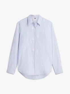 naisten paitapusero Oxford AOP Relaxed Shirt,><noscript><img width=