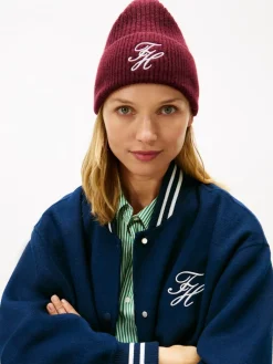 naisten pipo Tommy Script Cashmere Beanie,>Tommy Hilfiger Clearance