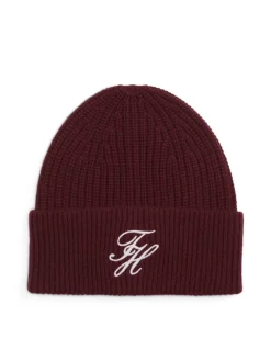 naisten pipo Tommy Script Cashmere Beanie,>Tommy Hilfiger Clearance