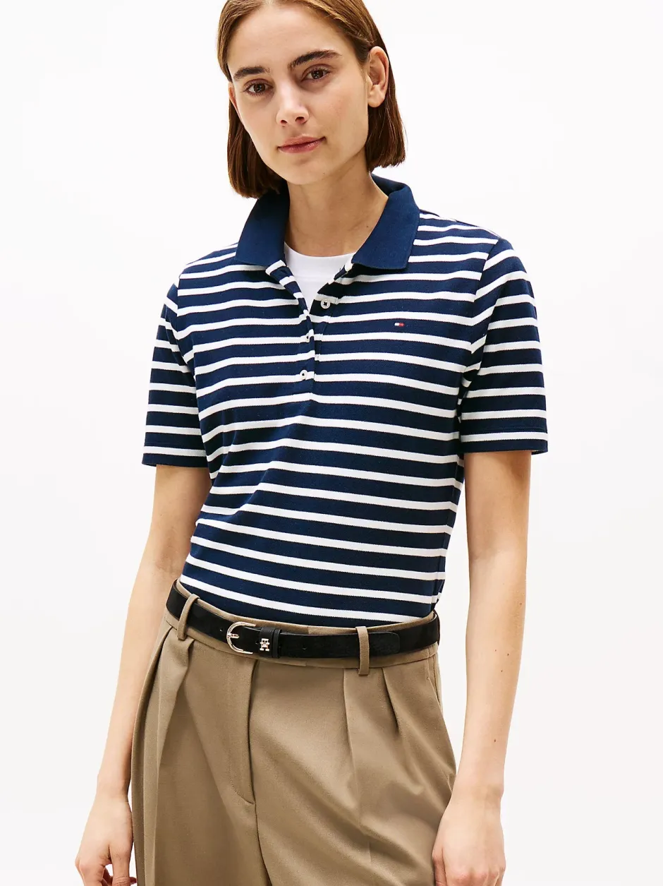 naisten pikeepaita, 1985 REG PIQUE POLO SS>Tommy Hilfiger Online