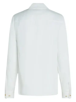 Naisten Pusero, GOLD BUTTON VISCOSE LS SHIRT><noscript><img width=