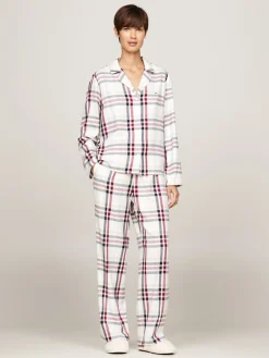 Naisten Pyjama, K-GIFT FLANNEL SET&SLIPPER>Tommy Hilfiger Online