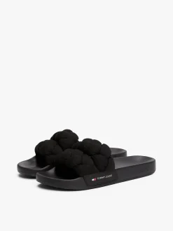 naisten sandaalit, TJW BRAIDED SLIDE>Tommy Hilfiger Online