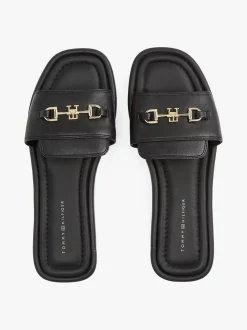 naisten sandaalit, LEATHER HORSEBIT MULE>Tommy Hilfiger New