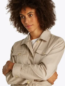 naisten takki, GOLD BUTTON UTILITY JACKET><noscript><img width=