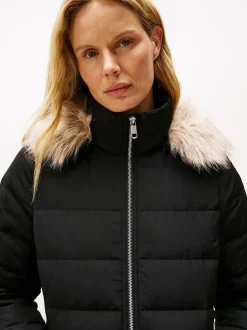 naisten takki MW DOWN SLIM COAT WITH,><noscript><img width=